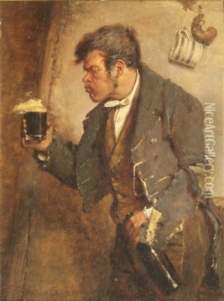 Guinness' Best Oil Painting - Erskine Nicol