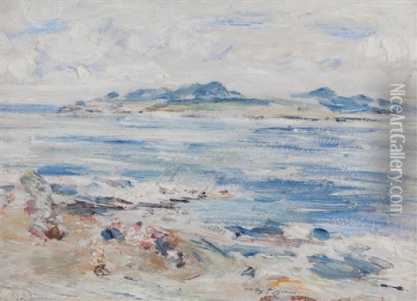Summer At Machrihanish Oil Painting - William McTaggart