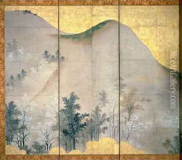 Spring Landscape 2 Oil Painting - Linkoku