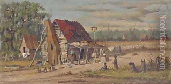 Cabin 2 Oil Painting - William Aiken Walker