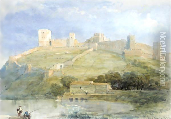 Alcala De Guadaira, Spain Oil Painting - David Roberts