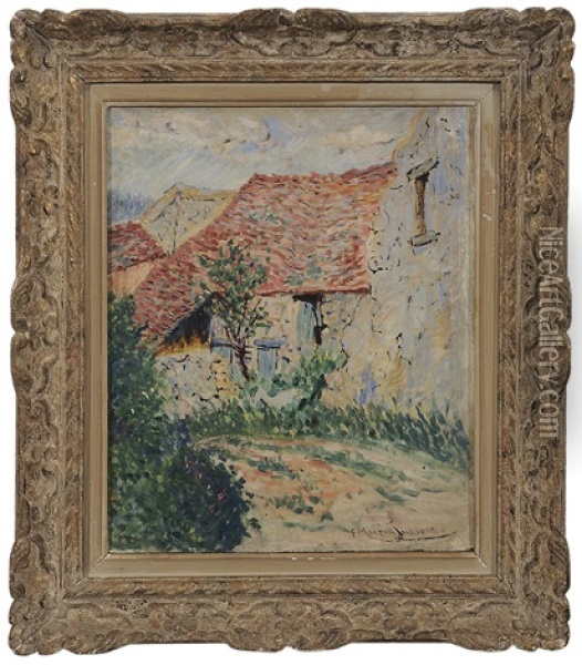 View Of A Garden Oil Painting - Francis Morton-Johnson