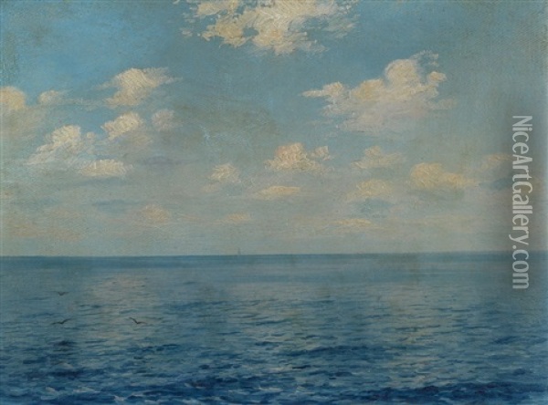 Seascape Oil Painting - Rufin Gavrilovich Sudkovsky
