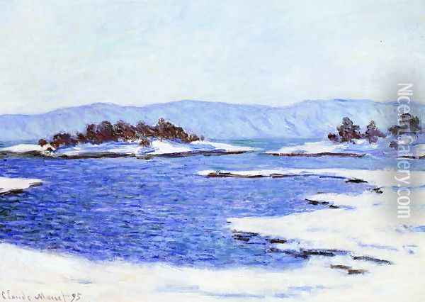 The Banks Of The Fjord At Christiania Oil Painting - Claude Oscar Monet