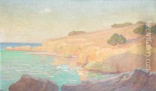 Cape Liakas, Kefalonia Oil Painting - Nicholaos Othoneos
