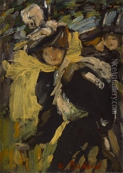 In The Park Oil Painting - Bessie MacNicol