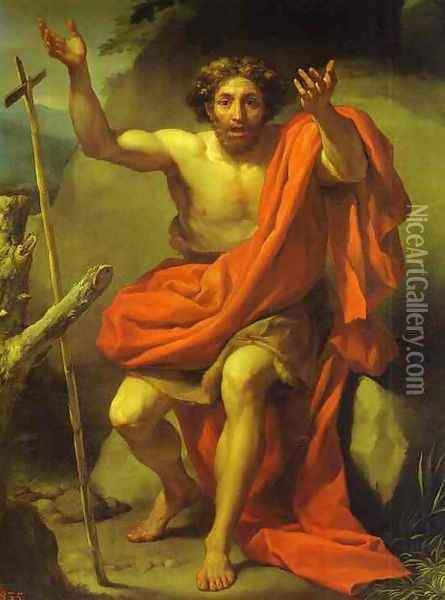 St. John the Baptist Oil Painting - Anton Raphael Mengs