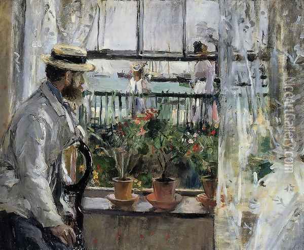 Choir Boy Oil Painting - Berthe Morisot
