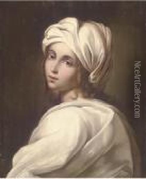 Portrait Of A Girl Oil Painting - Guido Reni