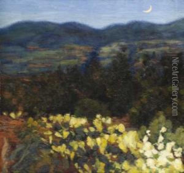Paisaje De Montana Oil Painting - Nicolas Raurich Y Petre