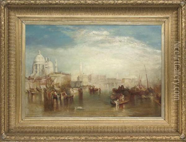 Venice From The Giudecca Oil Painting - Joseph Mallord William Turner