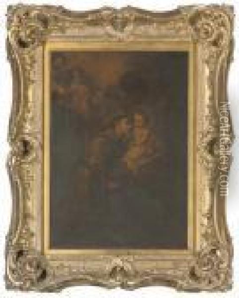 Saint Anthony Of Padua Oil Painting - Bartolome Esteban Murillo