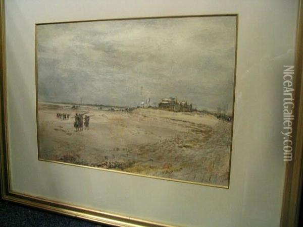 Dunkerque Oil Painting - Samuel Bough
