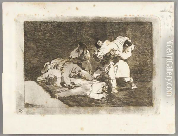 Sera Lo Mismo Oil Painting - Francisco De Goya y Lucientes