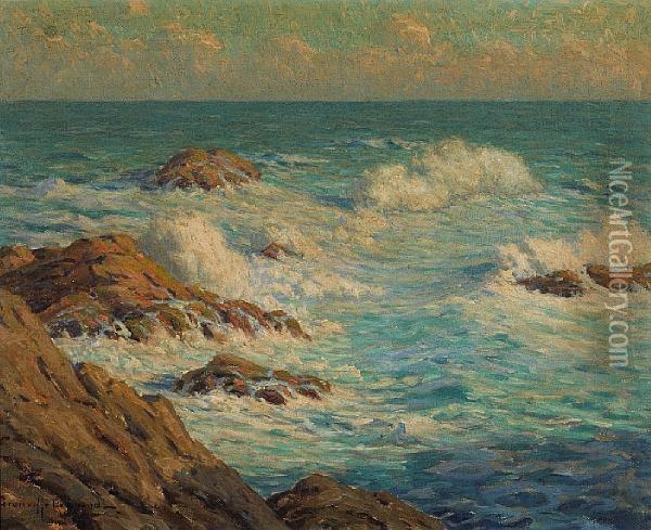 Coastal Scene Oil Painting - Granville Redmond