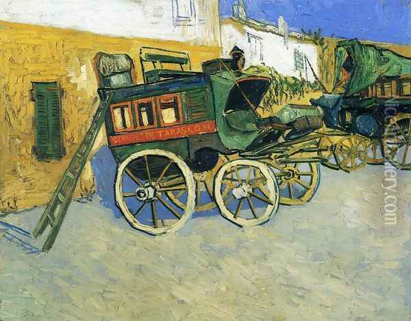 The Tarascon Diligence Oil Painting - Vincent Van Gogh