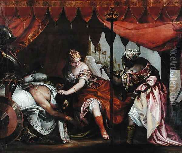 Judith and Holofernes Oil Painting - Paolo Veronese (Caliari)