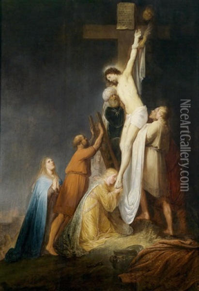 Die Kreuzabnahme Oil Painting - Pieter Fransz de Grebber