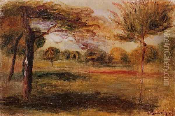 Landscape1 Oil Painting - Pierre Auguste Renoir
