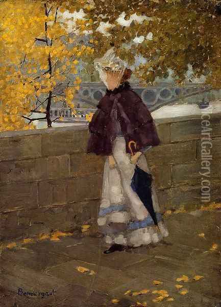 Along the Seine 1892-1894 Oil Painting - Henri De Toulouse-Lautrec