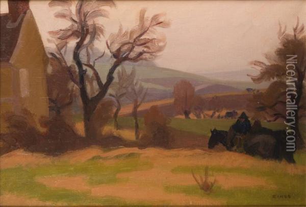 Paysage Du Vexin Oil Painting - Jules Emile Zingg