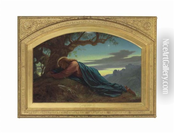 In Gethsemane Oil Painting - Sir Joseph Noel Paton