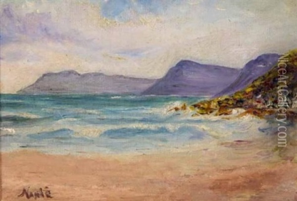 Seascape Oil Painting - Pieter Hugo Naude