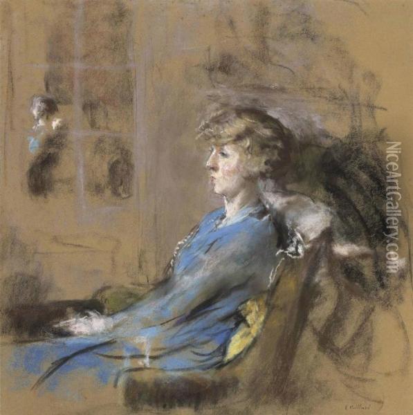 Emmy Lynn Oil Painting - Jean-Edouard Vuillard
