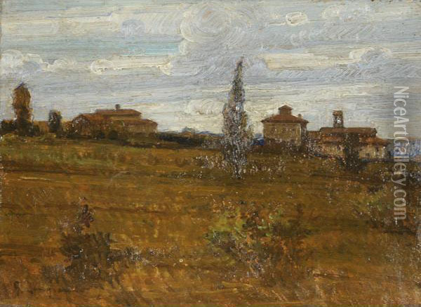 Veduta Nel Paesaggio Oil Painting - Giovanni Zangrando