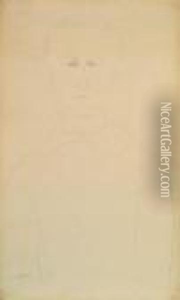 Ritratto Di Giovane Oil Painting - Amedeo Modigliani