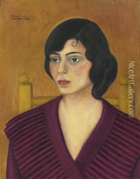 Portrait Of Miriam Penansky Oil Painting - Frida Kahlo