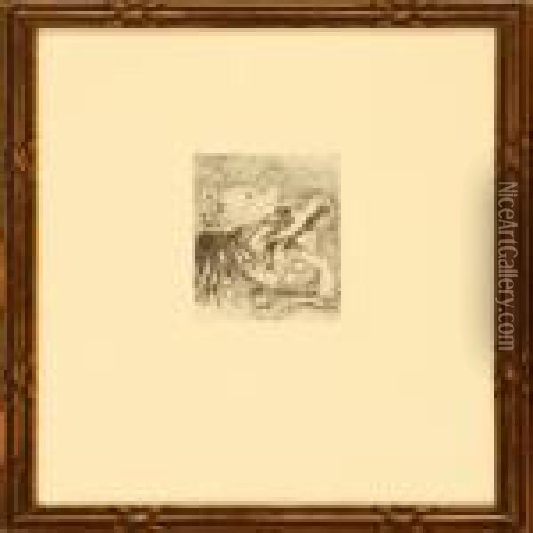 Lechapeau Epingle Oil Painting - Pierre Auguste Renoir