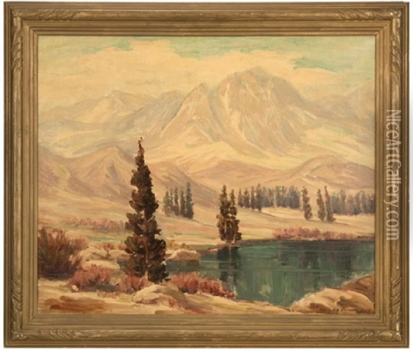 High Sierras Landscape Oil Painting - Jack Wilkinson Smith