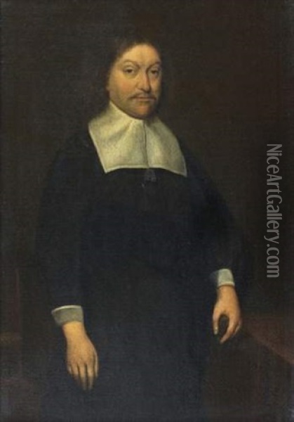 Portrait D'homme A La Collerette Oil Painting - Gerard ter Borch the Younger