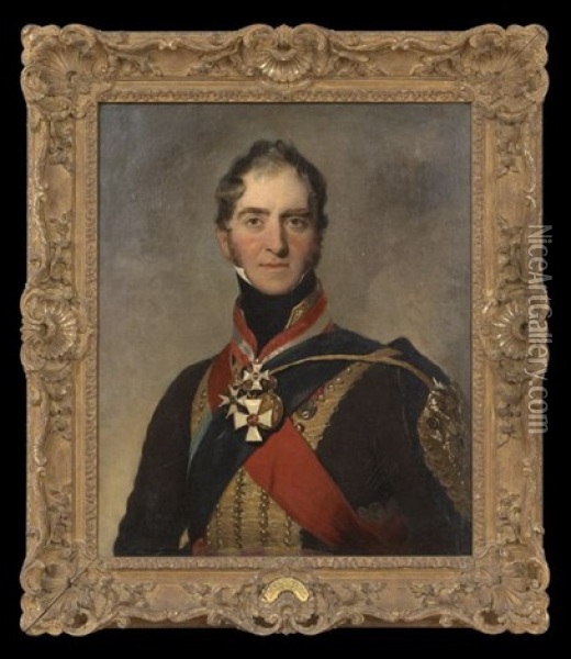 Portrait Of Sir Henry William Paget, First Marquess Of Anglesey And Second Earl Of Uxbridge Oil Painting - Thomas Lawrence
