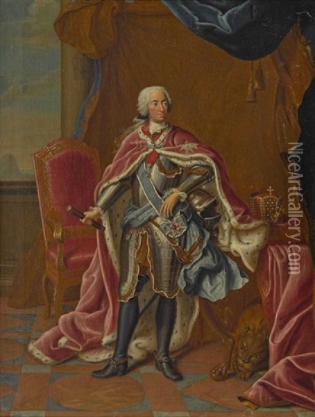 Kaiser Karl Vii Oil Painting - Pieter Jacob Horemans