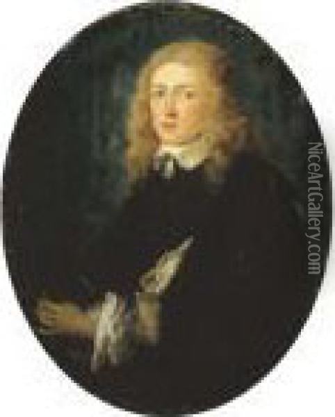Portrait Of Dirck Van Beresteyn Oil Painting - Gerrit Dou