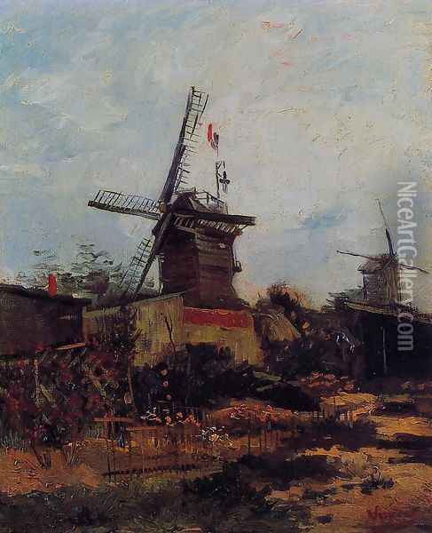 Le Moulin de Blute-Fin Oil Painting - Vincent Van Gogh