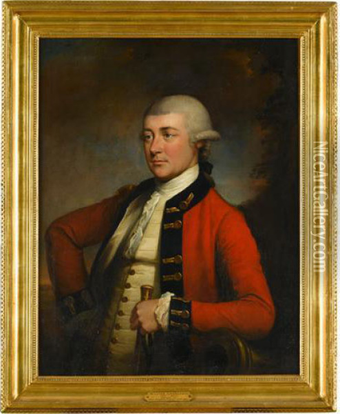 Portrait Of Walter Livingston (1740 -1822) Oil Painting - John Singleton Copley