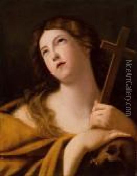 Maddalena Penitente Oil Painting - Guido Reni