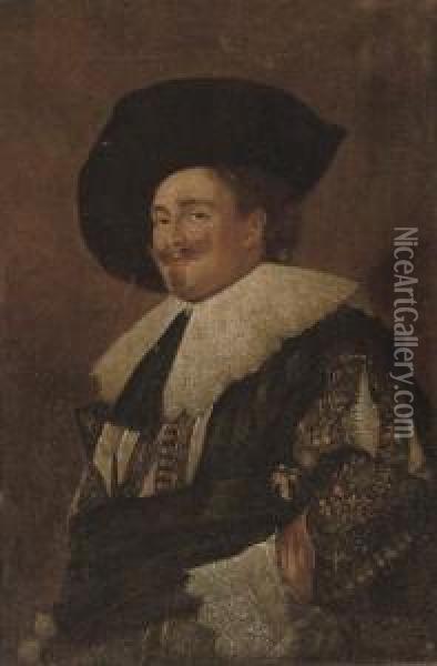 The Laughing Cavalier Oil Painting - Frans Hals