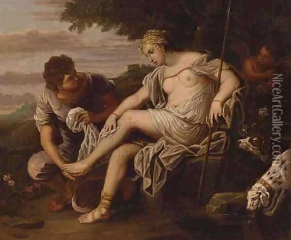 Diana and Endymion Oil Painting - Paolo Veronese (Caliari)