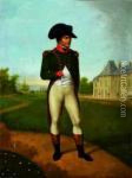 Bonaparte, Premier Consul Oil Painting - Jean Baptiste Isabey
