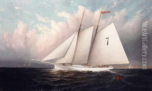 Centennial Polot Boat #7 Oil Painting - Elisha (Taylor) Baker