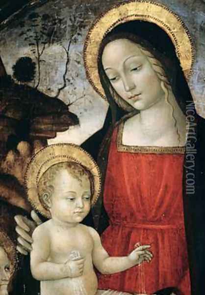 Madonna and Child 2 Oil Painting - Bartolomeo Montagna