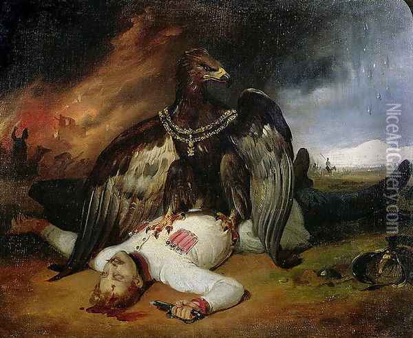 The Polish Prometheus, 1831 Oil Painting - Horace Vernet