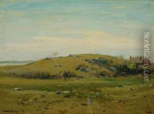 A View Of The Homestead Oil Painting - Henry Ward Ranger