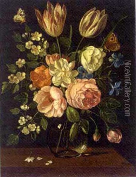 A Bearded Man Oil Painting - Govaert Flinck