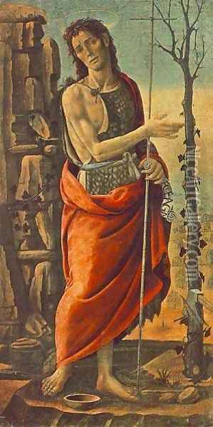 St John The Baptist 1485 Oil Painting - Osias, the Elder Beert