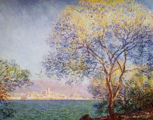 Antibes In The Morning Oil Painting - Claude Oscar Monet